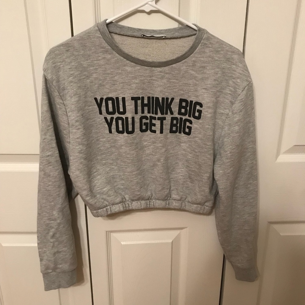 Zara Crop Sweatshirt